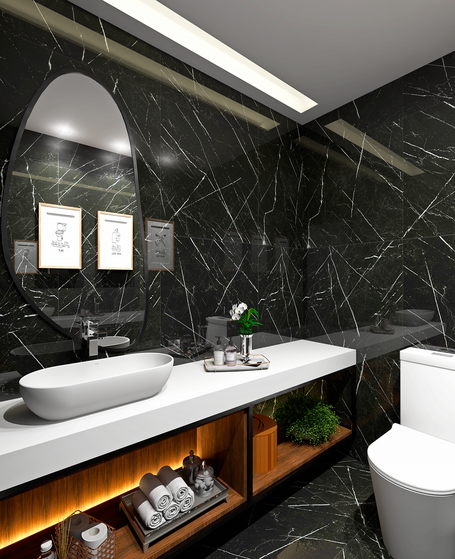 NERO MARQUINA POLIDO